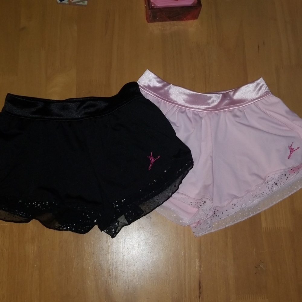 Brand new little girls jazz shorts